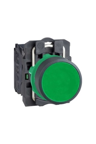 Schneider Xb5aa31 22 Mm Yaylı Yeşil Kumanda Butonu Plastik