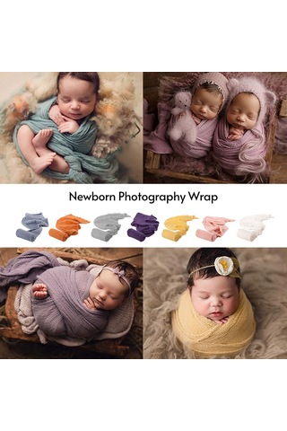 Hangfox Fotoğraf Çekim Aracı - Pamuklu Ketten Malzeme, 40x180cm, 7 Renk Seçeneği, Fotoğraf Sarma Döşemesi Çok Renkli