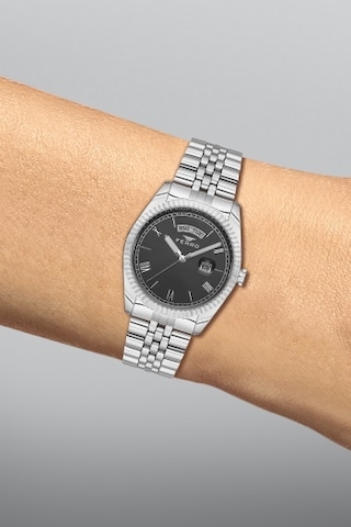 Ferro F11130a-a2 Quartz Çelik Gri Siyah Kadran 41 Mm Erkek Kol Saati