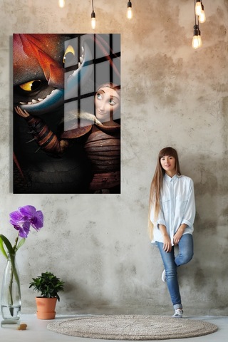 "miyrem Animasyon Kahramanları1^ Design Cam Tablo Model: 313