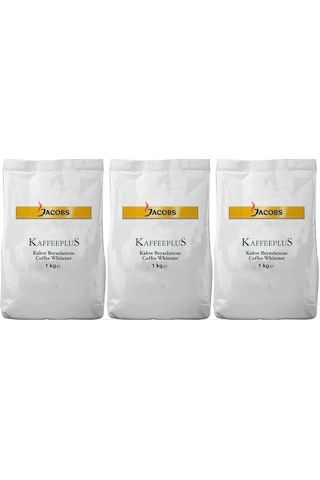 Jacobs Kaffeeplus Kahve Beyazlatıcısı / Süt Tozu 1kg 3 Lü Set