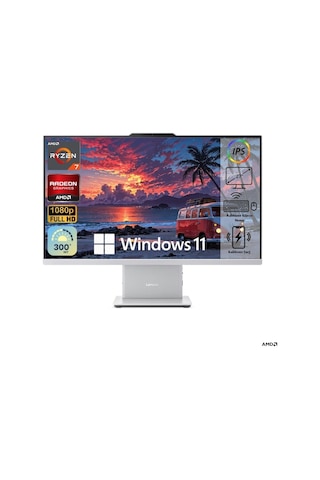 Lenovo IdeaCentre 3 27ARR9 F0HQ00ADTR-0022 R7-7735HS 64 GB 2 TB SSD 27" W11P AIO Masaüstü Bilgisayar