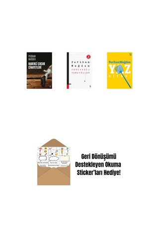 Haberci Çocuk Cinayetleri + Tehlikeli Temayüller + Yaz Kitabı + Okuma Sticker'ları