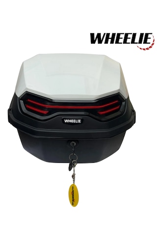 Wheelıe Xt08-w 32 Litre Motosiklet Arka Çanta Beyaz