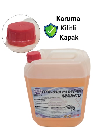 Mango Kokulu Parfüm, Oto Parfüm 5 Lt, Oda Parfümü Mango Kokusu