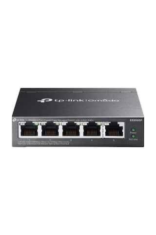 Tp-link Omada Es205gp 5-port Easy Managed Switch 4 Portlu Poe+