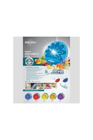 Rulopak Pisuvar Süzgeci Koku Giderici 4 Adet Mango 55gr.büyük Boy Rulopak Logolu ,1388 Abundance Prosperity
