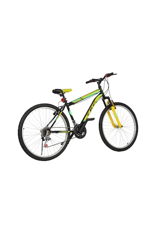 Belderia Tec Titan 24 Jant 21 Vites Dağ Bisikleti 48 Cm Sarı / Siyah Siyah - Yeşil