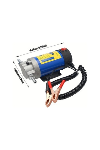 Motion003 24v Yağ Pompası 12v 24v Taşınabilir Araç Elektrikli Yağ Çekici Ham Yağ Sıvı Emme Pompası Otomobil Tekne Yakıt Motor Yağı Sifon Aleti