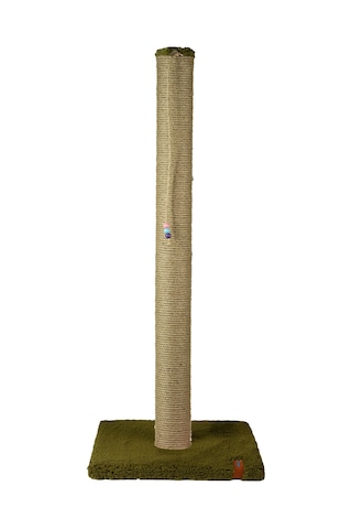 82cm Lüx Tırmalama Tahtası Catnipli Jüt Tırmalama Yeşil Minder Yüzey