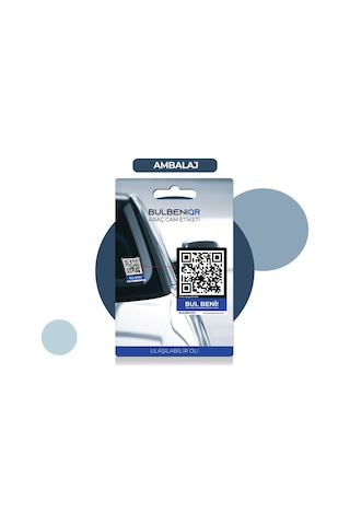 Bul Beni Qr Araç Cam Etiketi Karekod Numaratör