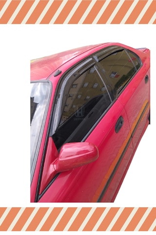 Honda Civic Sedan 1992-1995 Modellerine Özel 4'lü Mügen Tip Cam Rüzgarlığı