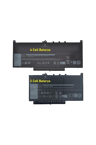 Dell Uyumlu Latitude E7270 E7470 P26s P61g P61g001 J60j5 Notebook Bataryası - Laptop Pili / Rdl-191