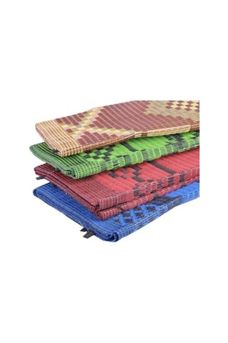 Plastik Hasır, Hasır Kilim , Piknik Hasırı, Cami Hasırı 180x270 Cm. Çift Mekik Dokuma Karışık
