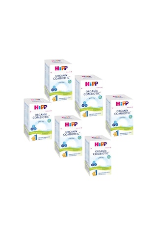 Hipp Organik Combiotic 1 Bebek Sütü 800 G 6 Adet