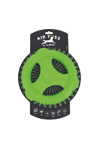M-pets Aır Toss Whell Dayanıklı Suda Yüzen Köpek Oyuncağı Green