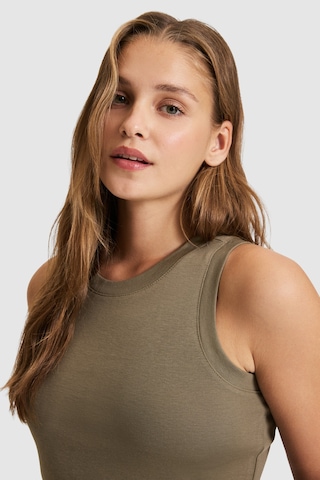 U.s. Polo Assn. Kadın Haki Tişört Basic 50321799-vr027