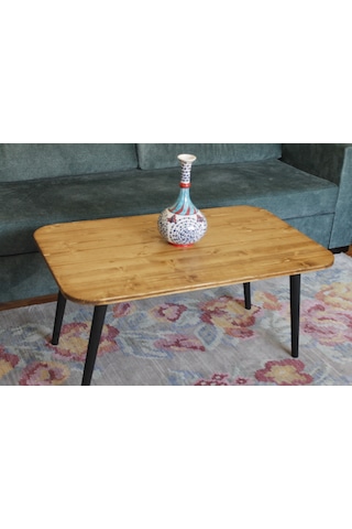 Ahşap Orta Sehpa-köşeli - 60 X 97 Cm