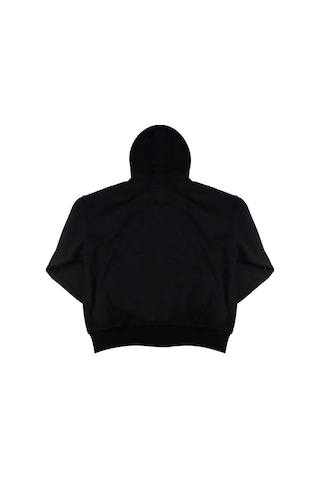 Amongst Few Ağırsiklet Boxing Club Zip Hoodie - Ykk Fermuarlı, Bol Kesim Ve Cesur Baskı İle 410 Gsm Pamuk Siyah