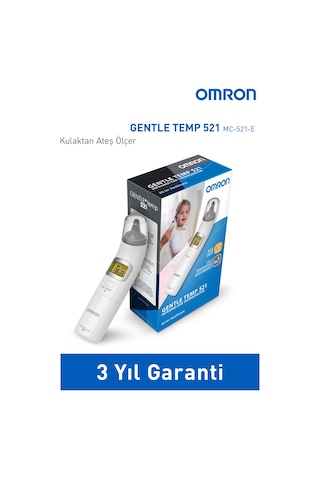 Omron Gentle Temp 521, 3'ü 1 Arada Kulaktan Ateş Ölçer