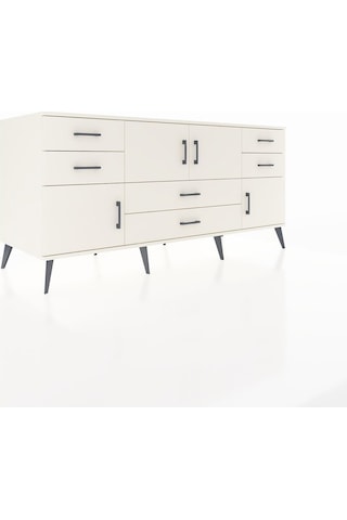 Kronos Konsol 3 Raflı 6 Çekmeceli 4 Kapaklı 176x59x83 Aytaşı-aytaşı/aytaşı Aytası