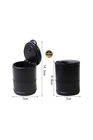 Citroen C2 2003-2004-2005-2006-2007-2008-2009 Mavi Işıklı Kapaklı Küllük