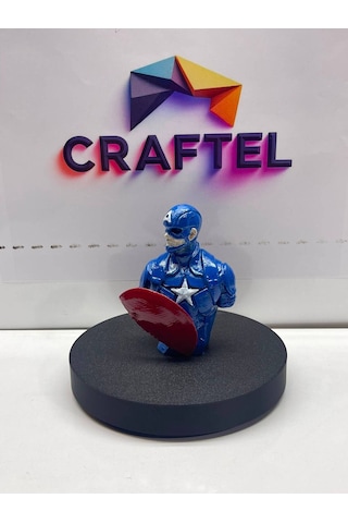 Captain America Kaptan Amerika Büst 10 Cm Koleksiyonluk Figür Captain America Kaptan Amerika Büst 10 Cm Koleksiyonluk Figür