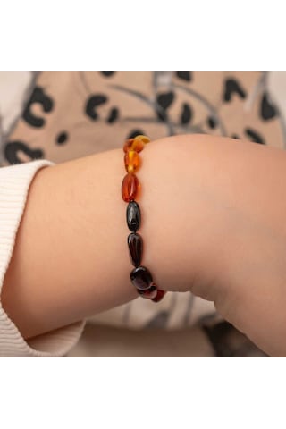 Bebek Damla Kehribar Bileklik Sl7317