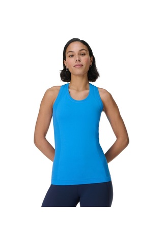 Sweaty Betty Sweaty Betty Athlete Seamless Workout Tank Kadın Koşu Tişört 5131 Mavi