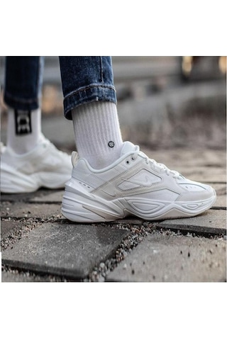 Nike M2k Tekno Unisex Beyaz Spor Ayakkabı Krem