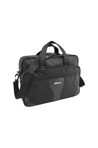 Sırımsı Siyah 1900 Denye Kumaş Laptop & Evrak Çantası 163 N11.147