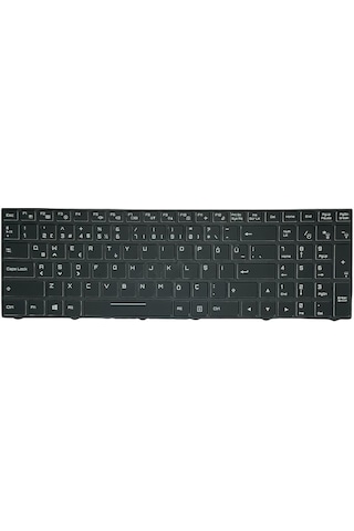 Monster N250ju, N250lu Notebook Klavyesi Siyah Tr Işıklı Ver.1 / Kl0005ld