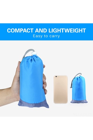 Fosenze Dış Mekan Çadır Battaniyesi: Su Ve Yırtılmaya Dayanıklı, 200x210cm Yeşil-gri, Kamp/piknik/plaj İçin Multifonksiyonel Koyu Yeşil - Gri