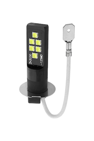 Geeroyoo H3 12led Otomobil Faren Lambası 6000-6500k Beyaz Işık 12v 2 Adet Paket