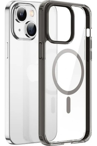 Dux Ducis Clin Mag Series İphone 14 Plus 6.7 Magsafe Uyumlu Manyetik Silikon Kılıf- 5775 Gri