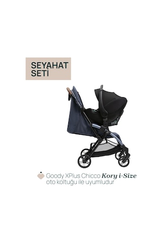 Chicco Goody Xplus Bebek Arabası Radıant Blue 07087040380000