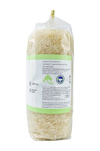 OG natural Organik Sertifikalı Osmancık Pirinç 800 Gr 800 G