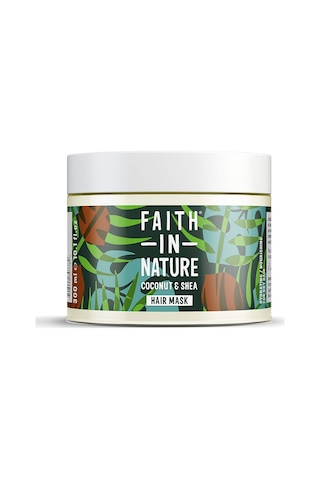 Faıth In Nature %99 Doğal Nemlendirici & Besleyici Saç Bakım Maskesi Kuru Saç Tipleri İçin Hindistan Cevizi & Shea Yağı, 300 Ml 44868058