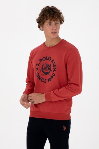 U.s. Polo Assn. Erkek Kiremit Pijama Takım 50318595-vr031 Kiremit