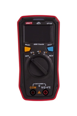 Unı-t Ut123t Cep Ölçüm Cihazı, 600 V Ac/dc, -40 C-300 C/-40 F-572 F
