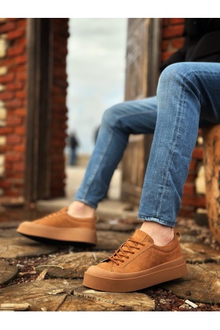 Ba500 Boa Özel Termo Taban Taba Casual Erkek Ayakkabı Taba