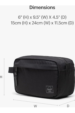 Herschel Chapter Suya Dayanıklı Kumaş Düzenliyici Seyahat Kiti,