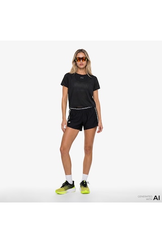 Under Armour Tech Play Up Kadın Siyah Antrenman Şortu 1389882