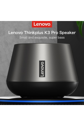 Teltree Lenovo Thinkplus K3 Pro: Hoparlör Bluetooth 5.0, Mikrofonlu Hd Aramalar, Derin Bas, 1200mah Pil, Taşınabilir Mini Ses Cihazı