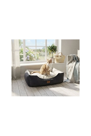 Lepus Dolce Premium Kedi Ve Köpek Yatağı Gri Medium 249-54008.02