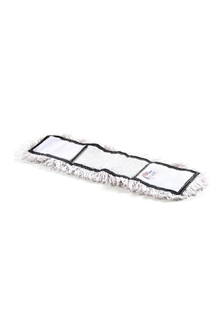Ekol Nemli Palet Tablet Nem Alıcı Yedek Mop Paspas Başlığı Bezi Beyaz - 40 Cm. - 10 Adet Mp0018h10