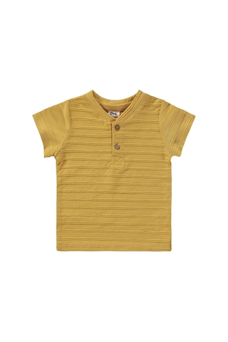 Civil Baby Jakarlı 6-18 Ay Takım - Hardal Koyu Hardal