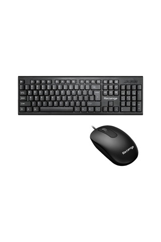 Deskmate+ Siyah Türkçe Q Ev Ofis Kullanımına Uygun Usb Kablolu Klavye Ve Mouse Seti Diğer