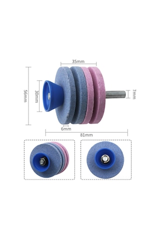 Youtek 4 Katmanlı Çift Bıçak Bileyici - Dayanıklı Ve Pratik Bahçe Aleti