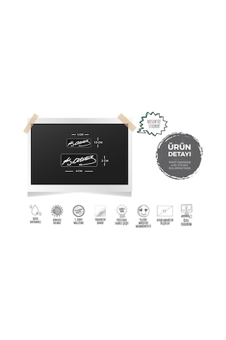 Rfhlm228 Reflektif Kemal Ataturk Imza Seti - 9 Lu Set